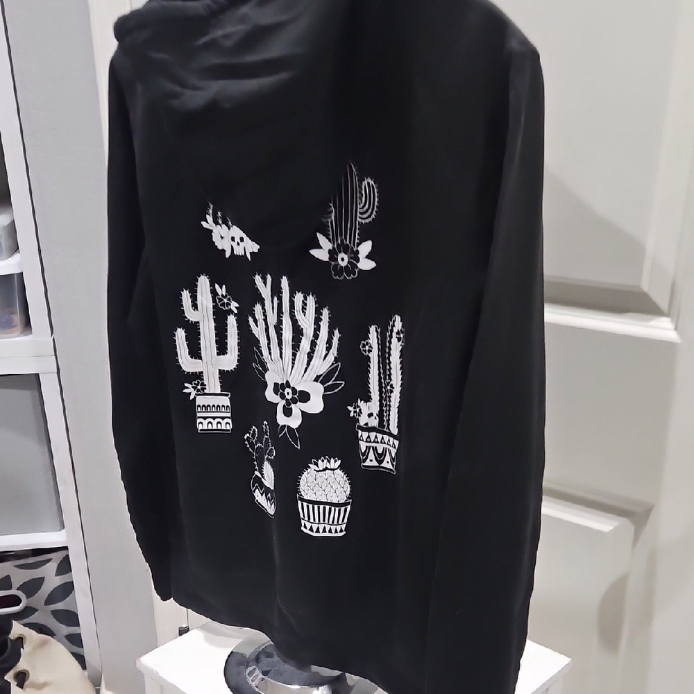 Black Ink Addict Hoodie with Design